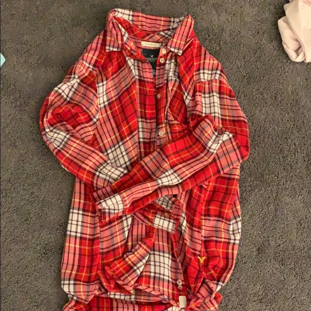 american eagle flannel shirt